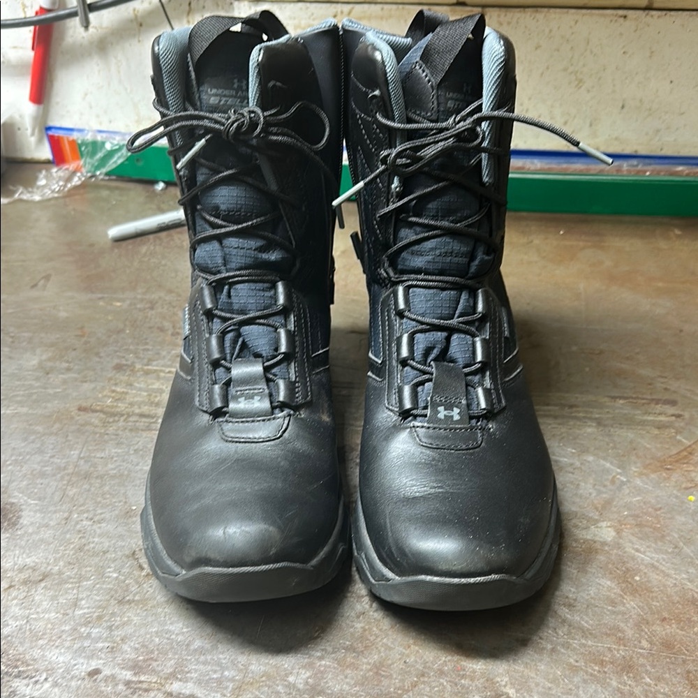 Under Armour Black Durable Work Boots